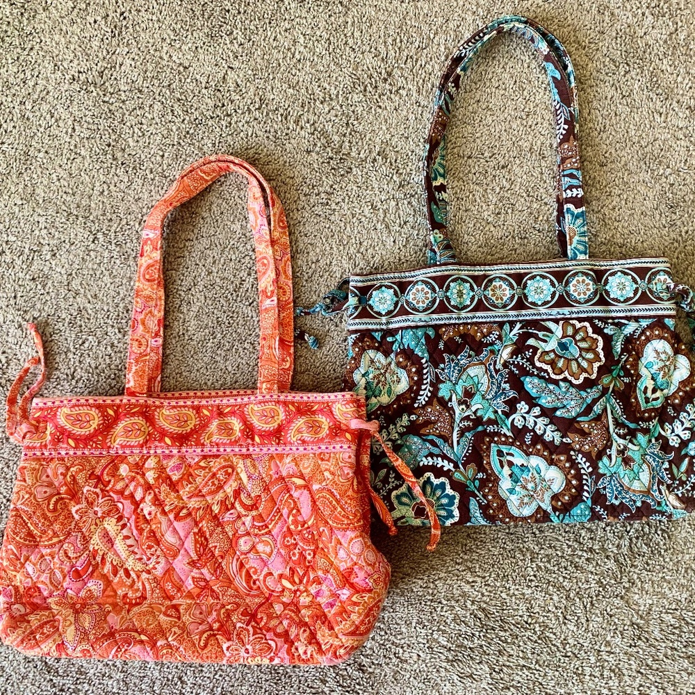 Two Vera Bradley Totes